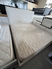Upholstered Bed Set with Nightstands