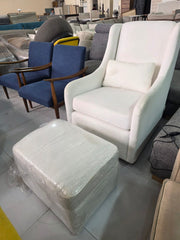 Pottery Barn Rocking Chair & Ottoman