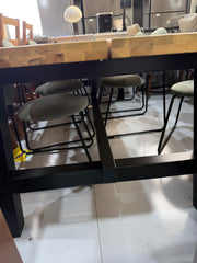 IKEA 6-Seater Wooden Dining Table Set - Used
