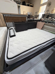 2XL Furniture & Home Decor Bed with Mattress and 2 Nightstands - Gently Used