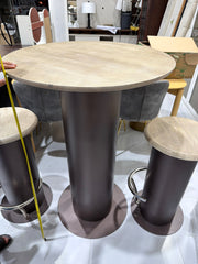 Breakfast Table and 2 High Stools - Gently Used