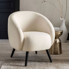 2XL Furniture & Home Decor Ivory Armchair