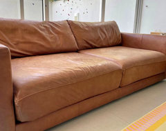 Leather 3-Seater Sofa