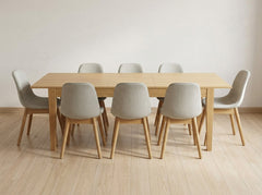2XL Furniture & Home Decor 8-Seater Dining Table and Chairs Set - Gently Used