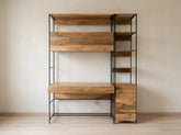 Marina Home Bookshelf Desk Unit