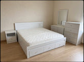 Home Centre White Bedroom Furniture Set