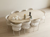 Al Huzaifa Furniture Marble 8-Seater Dining Set (Al Huzaifa Furniture)