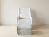 Pottery Barn Rocking Chair & Ottoman