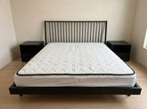 2XL Furniture & Home Decor Bed with Mattress and 2 Nightstands - Gently Used