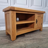 Oak Wood TV Media Unit