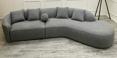 Modern Curved Sectional Sofa