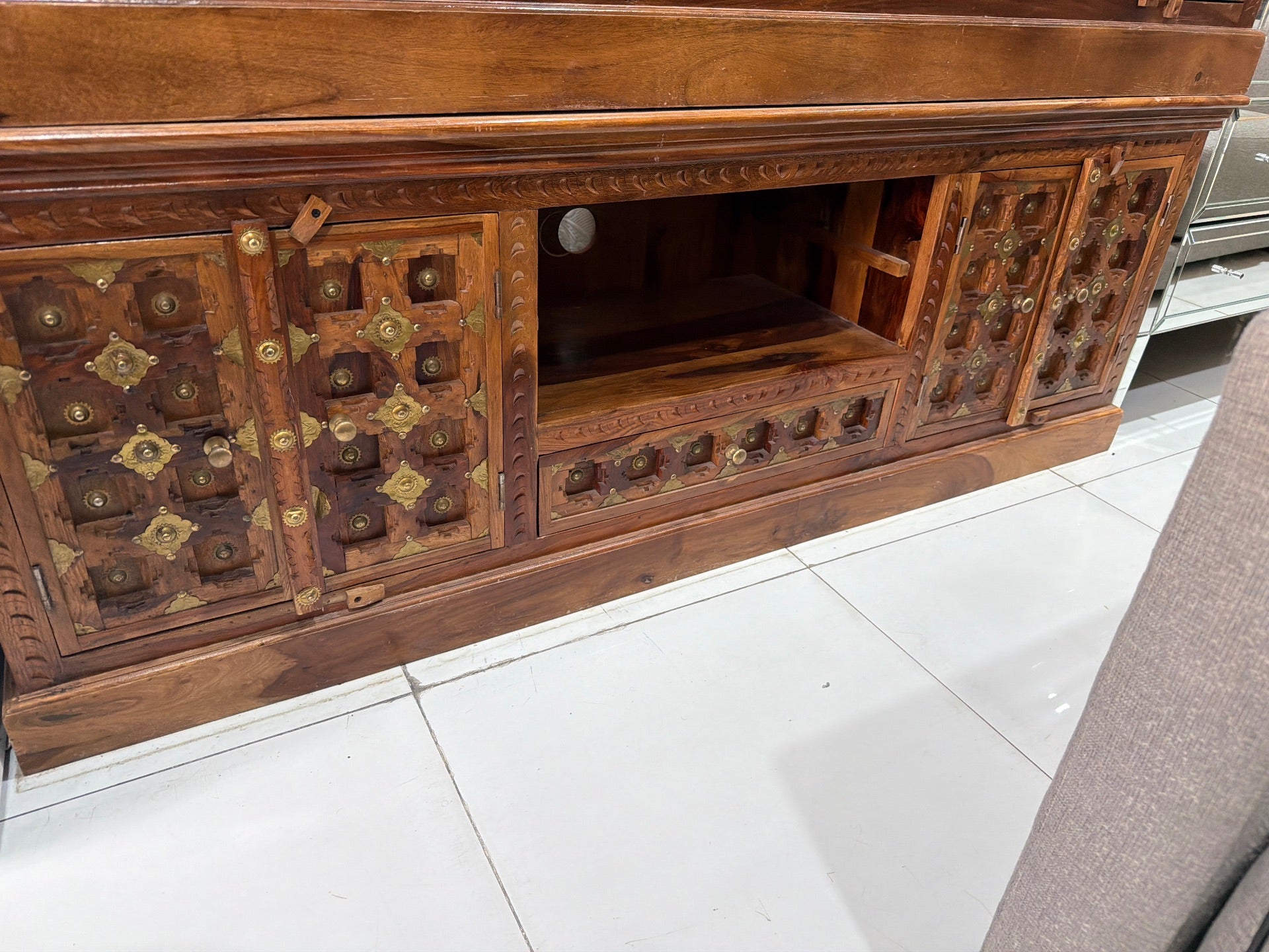 Sheesham Wooden TV Unit