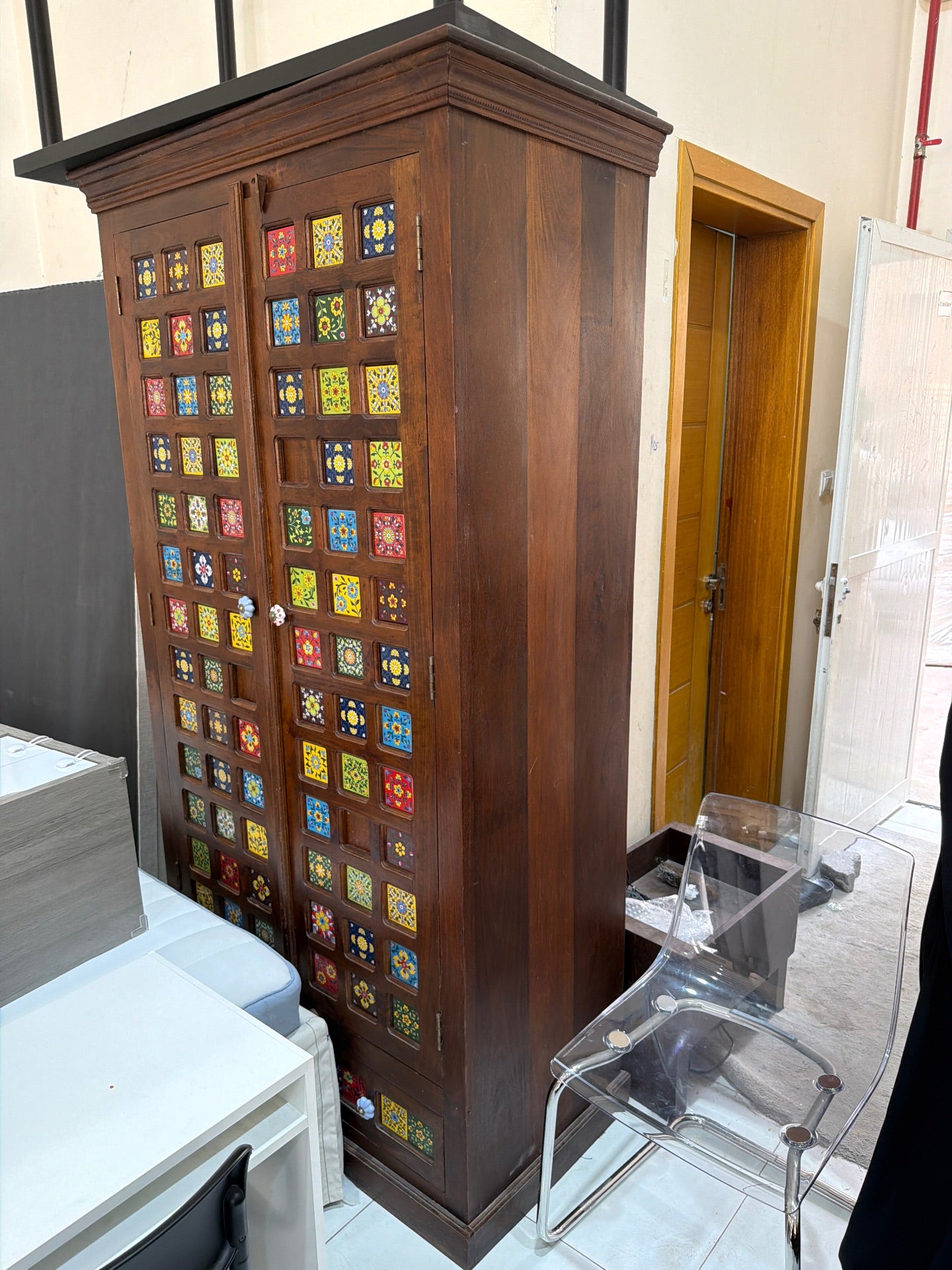 Lucky Furniture Wooden Cupboard