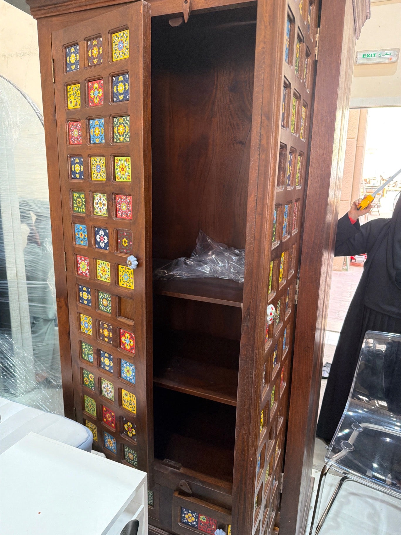 Lucky Furniture Wooden Cupboard
