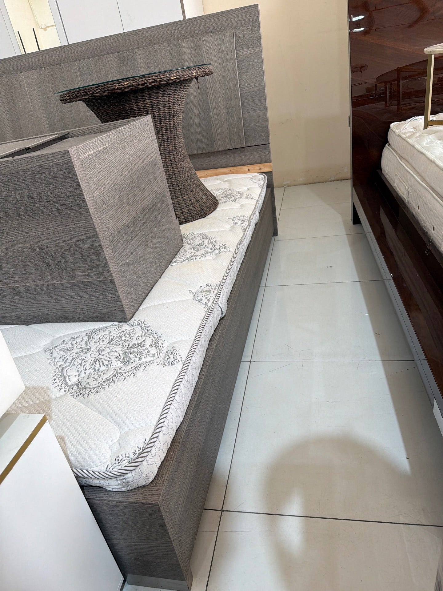 Bedroom Set with Nightstands and Dresser with Mirror