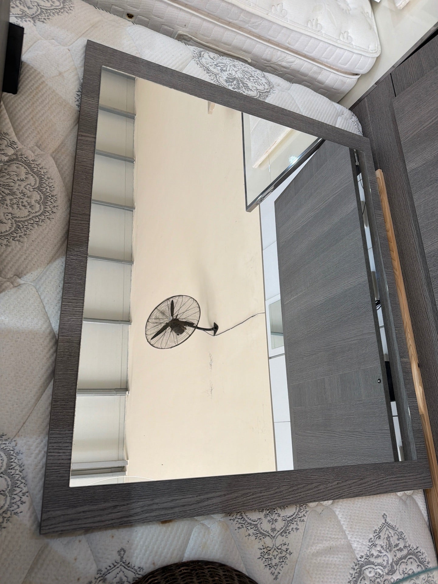 Bedroom Set with Nightstands and Dresser with Mirror