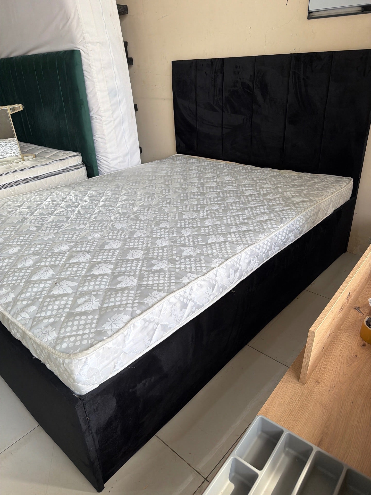 Other Black Upholstered Bed Frame