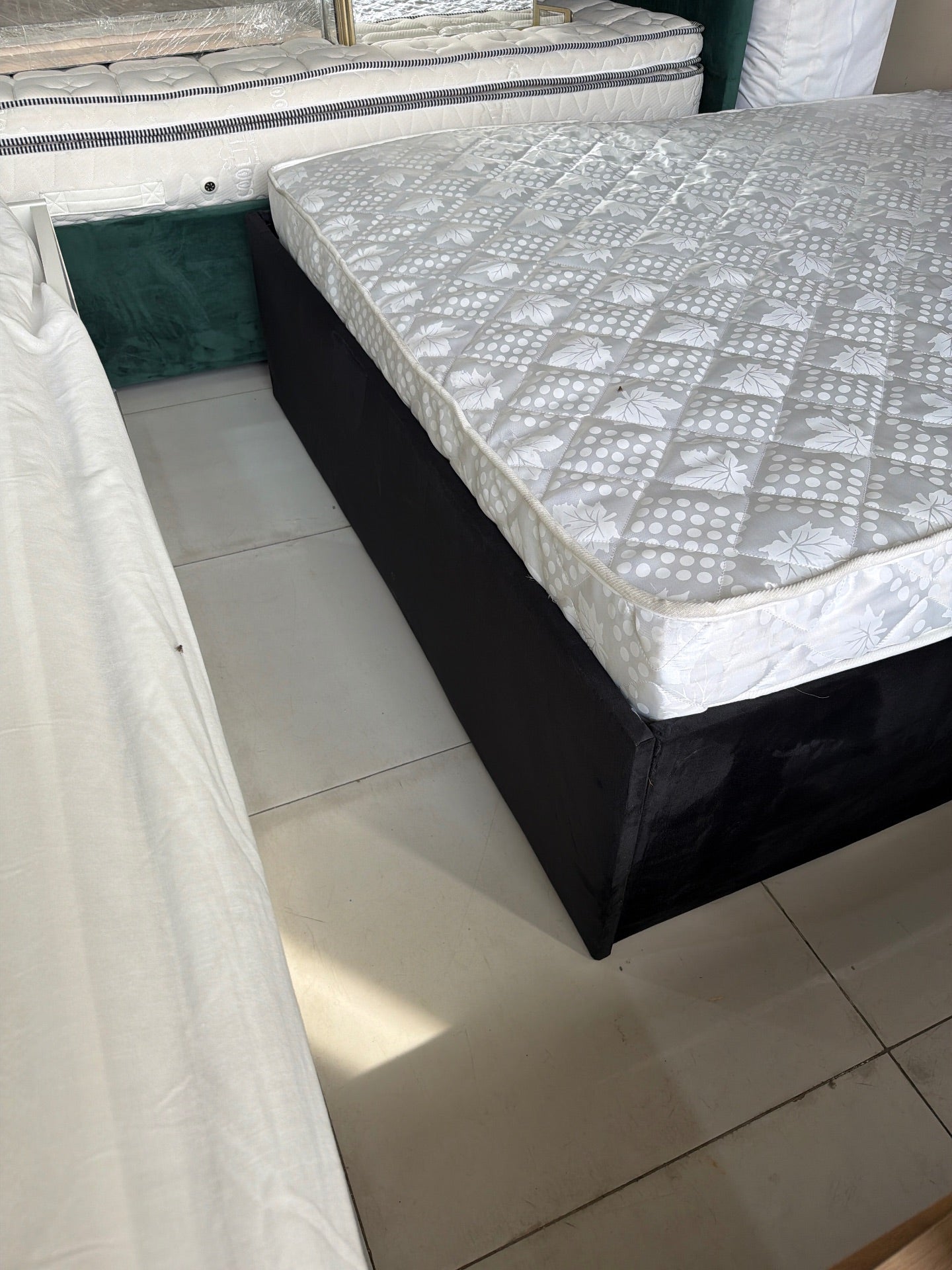 Other Black Upholstered Bed Frame