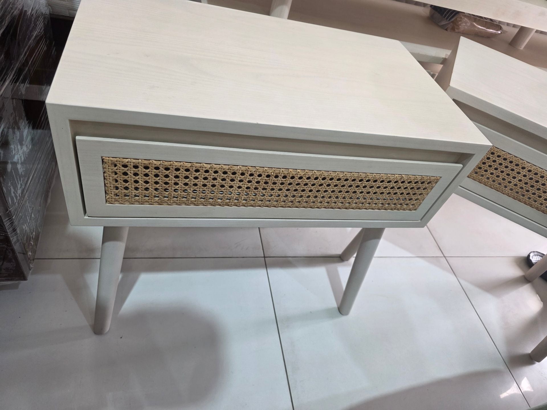 Crate & Barrel Home Box Side Tables
