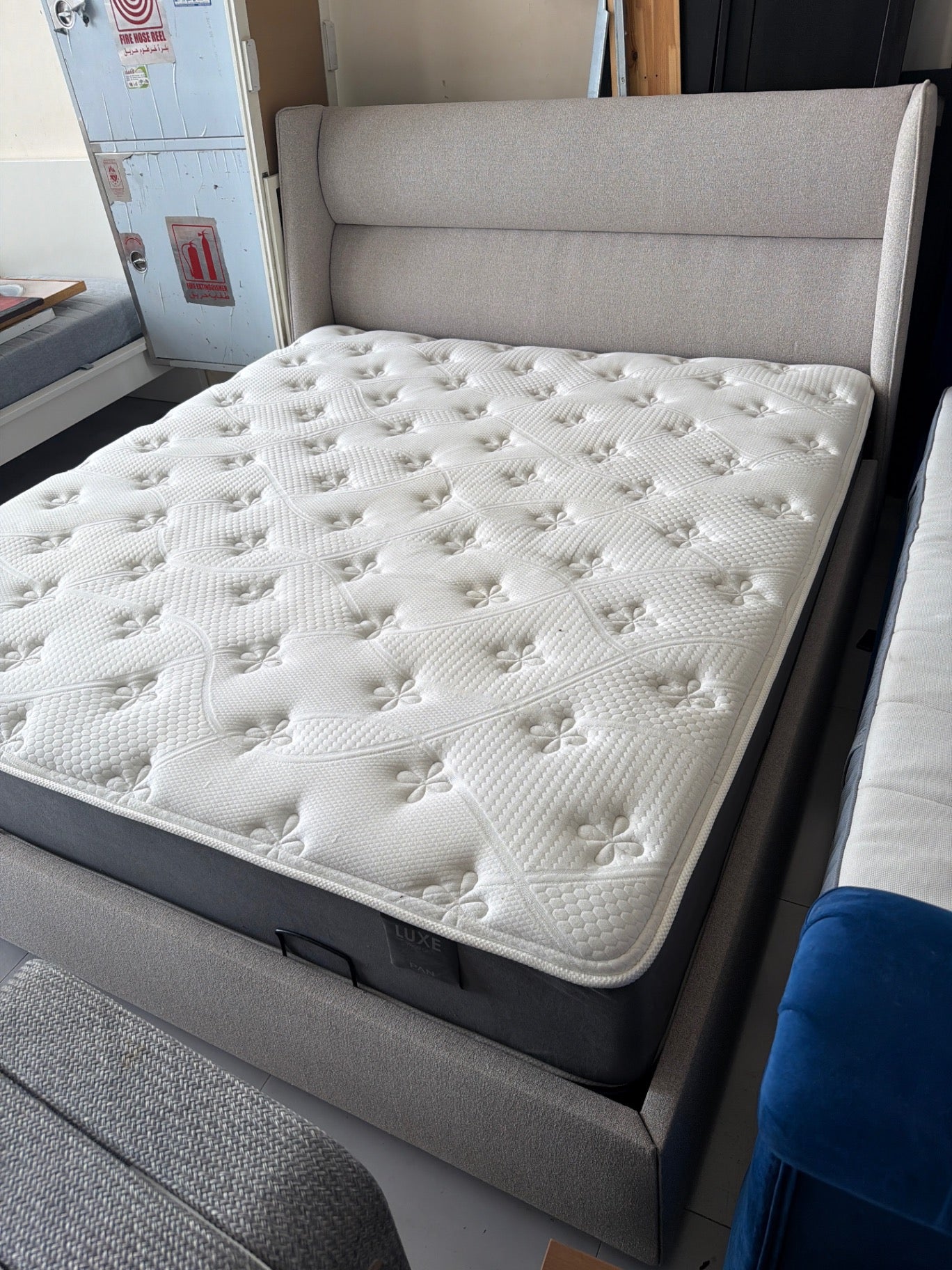 Pan Home Bed Frame and Mattress