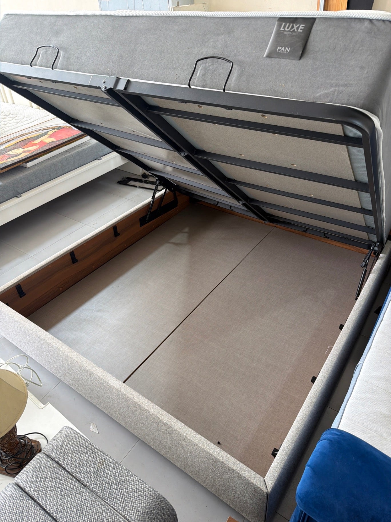 Pan Home Bed Frame and Mattress