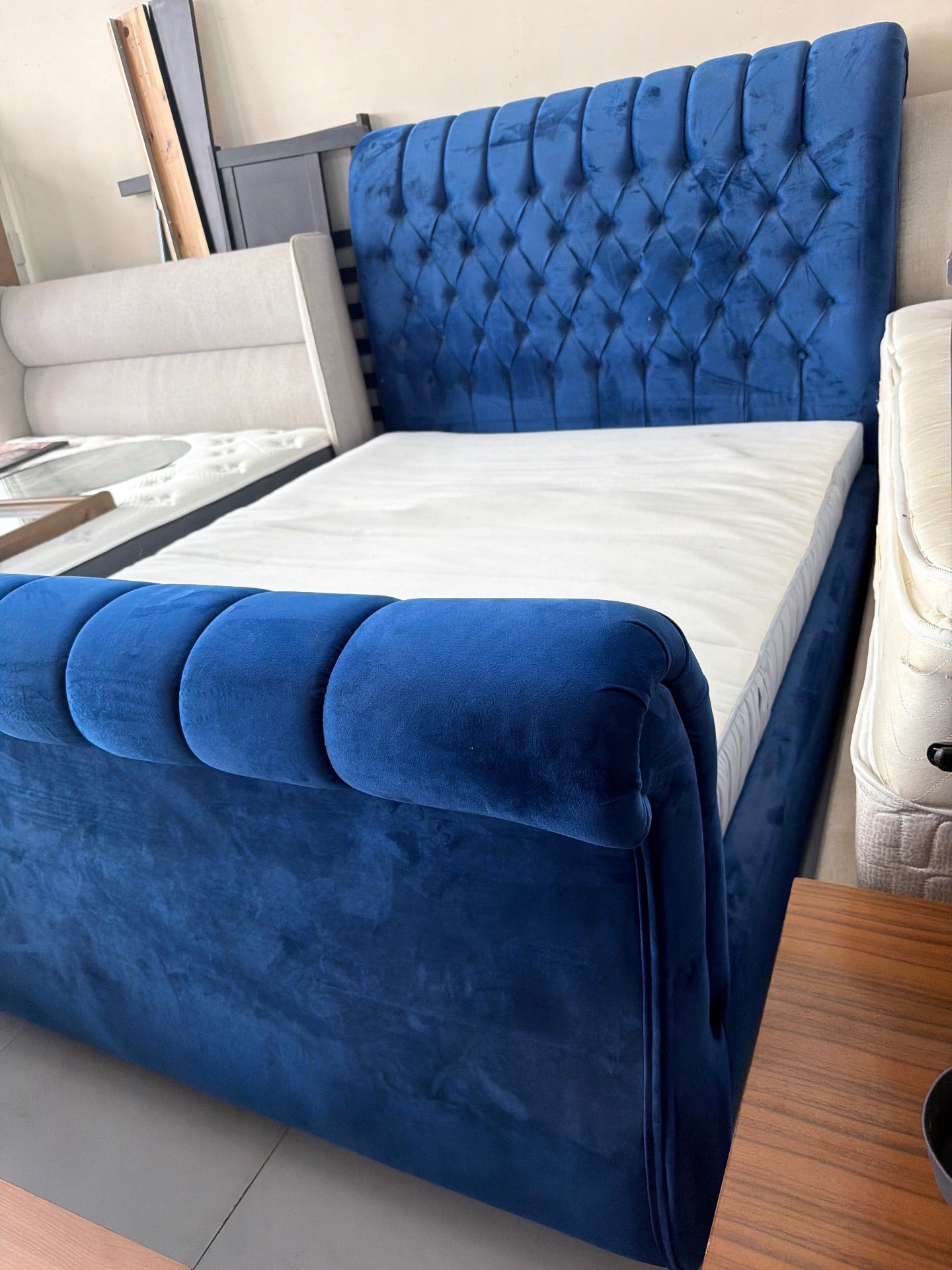 PAN Home Upholstered Bed Frame