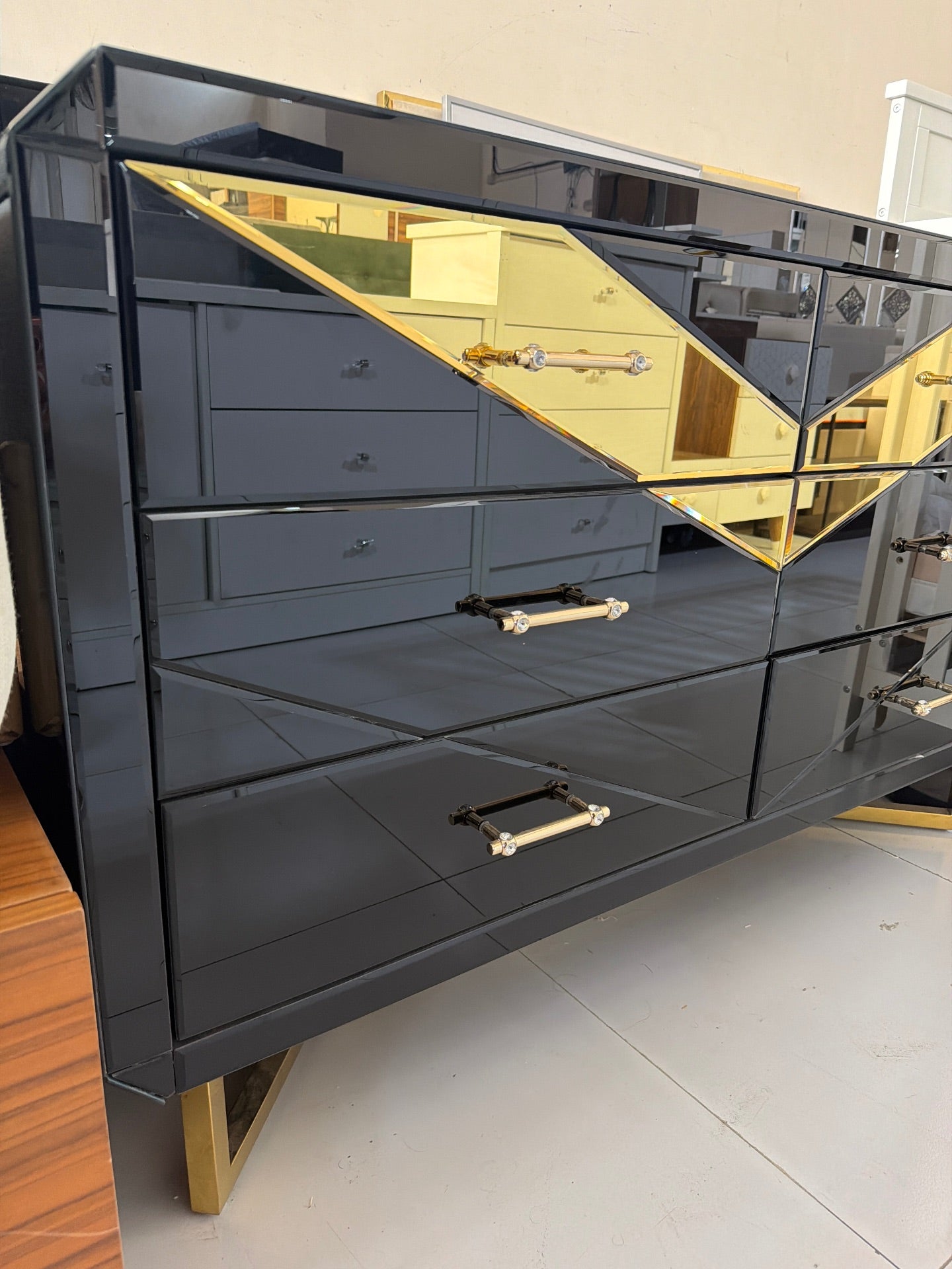Home Centre Bed Set and Chest of Drawers