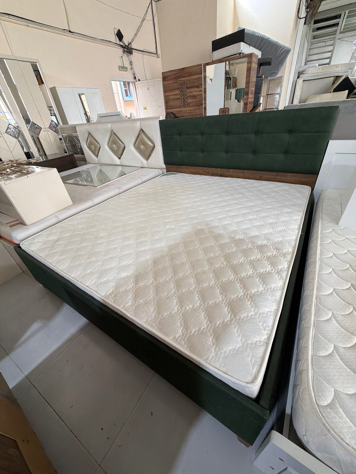 Home Centre Bed and Dressing Table Set