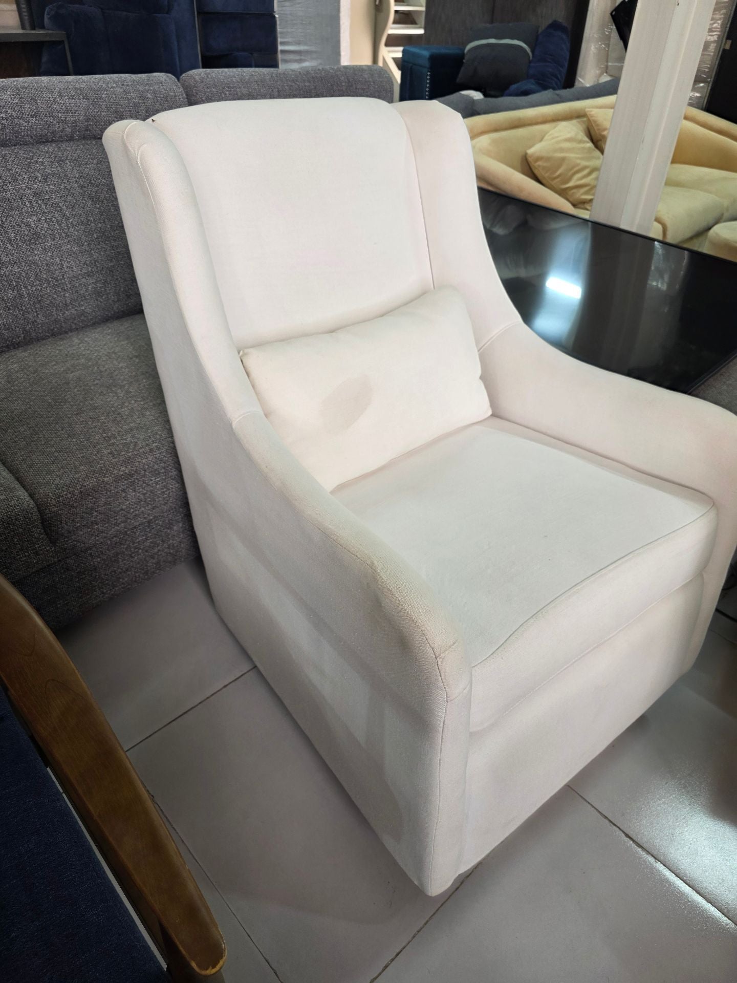 Pottery Barn Rocking Chair & Ottoman