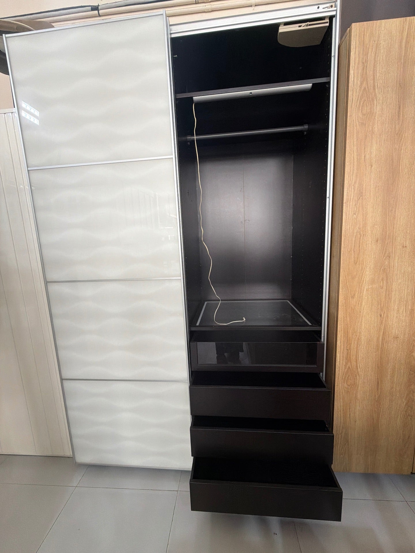 IKEA Wardrobe with Sliding Doors - Gently Used