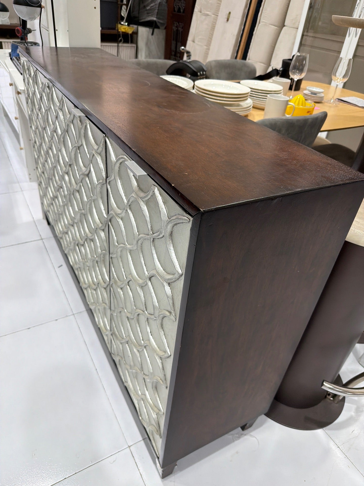 Four-Door Console Sideboard - Gently Used
