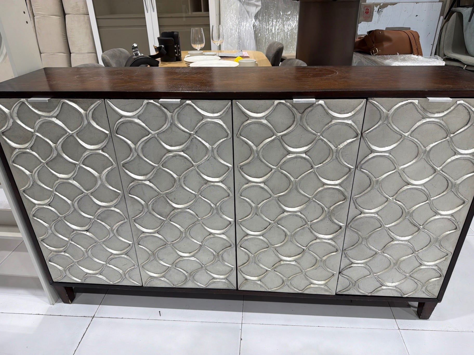 Four-Door Console Sideboard - Gently Used