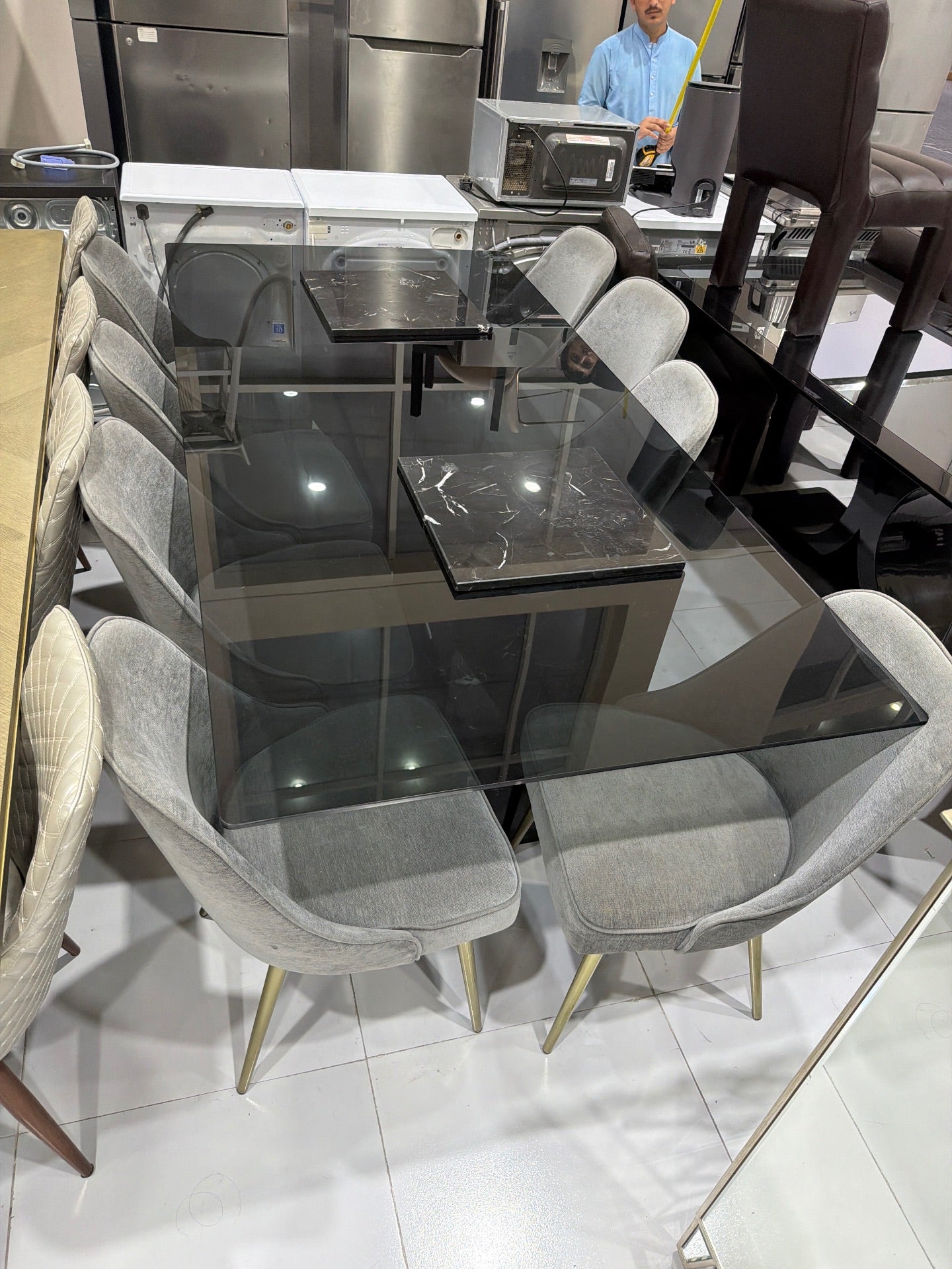 West Elm 8-Seater Dining Set - Gently Used