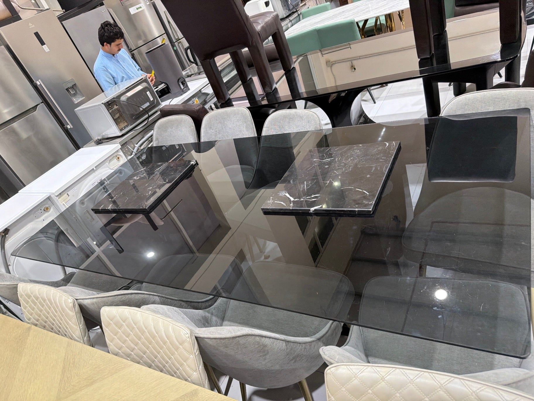 West Elm 8-Seater Dining Set - Gently Used