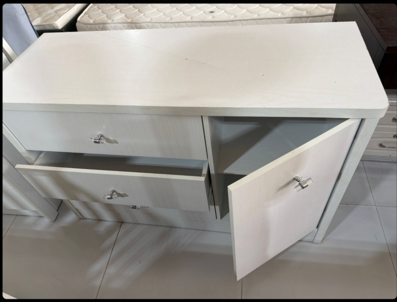 Home Centre White Bedroom Furniture Set