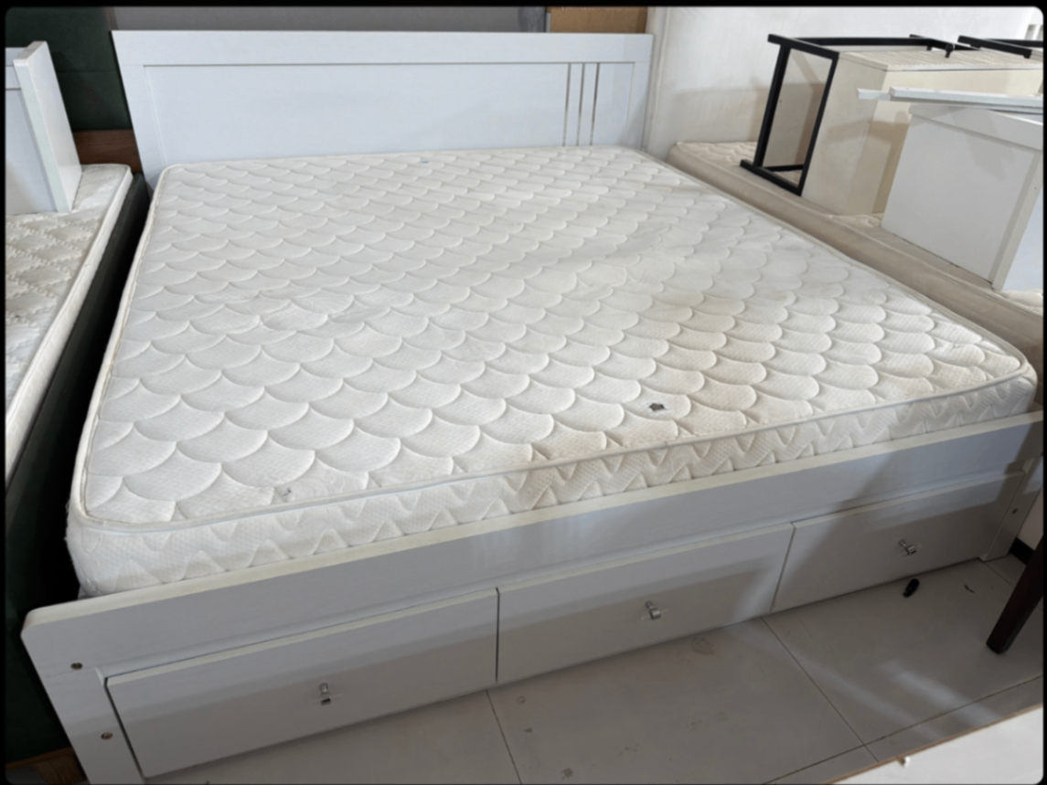 Home Centre White Bedroom Furniture Set