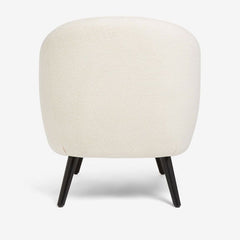 Asghar Furniture Cream Bouclé Armchair