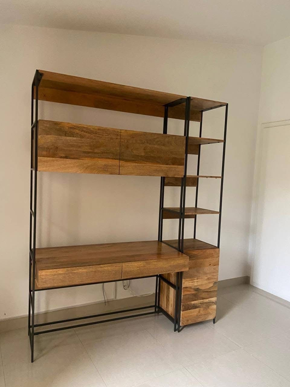 Marina Home Bookshelf Desk Unit