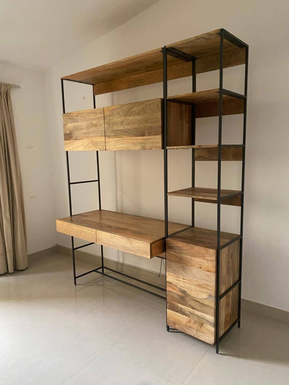 Marina Home Bookshelf Desk Unit