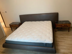 Ebarza Bedroom Set with Set of Nightstands and Dresser with Mirror