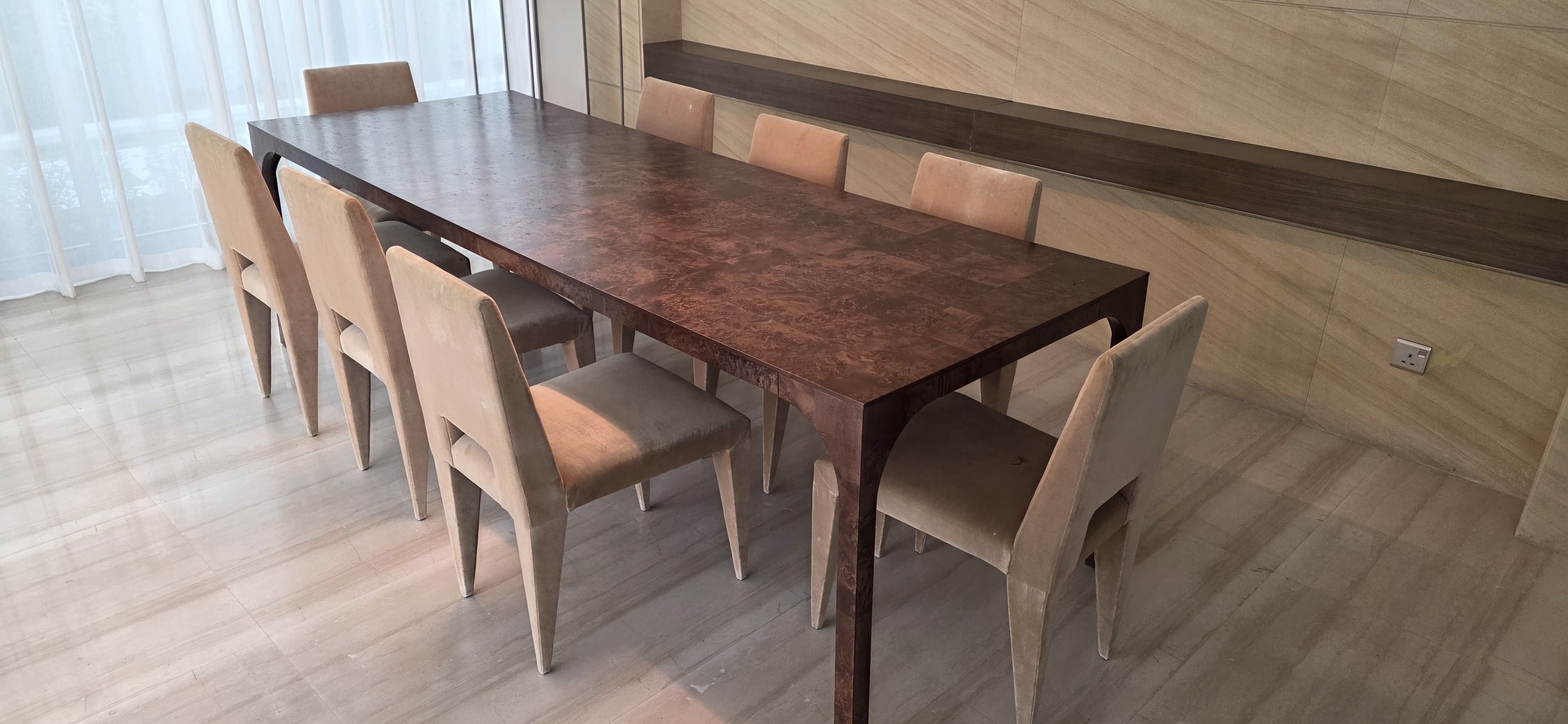 Other Dining Table with 8 Chairs