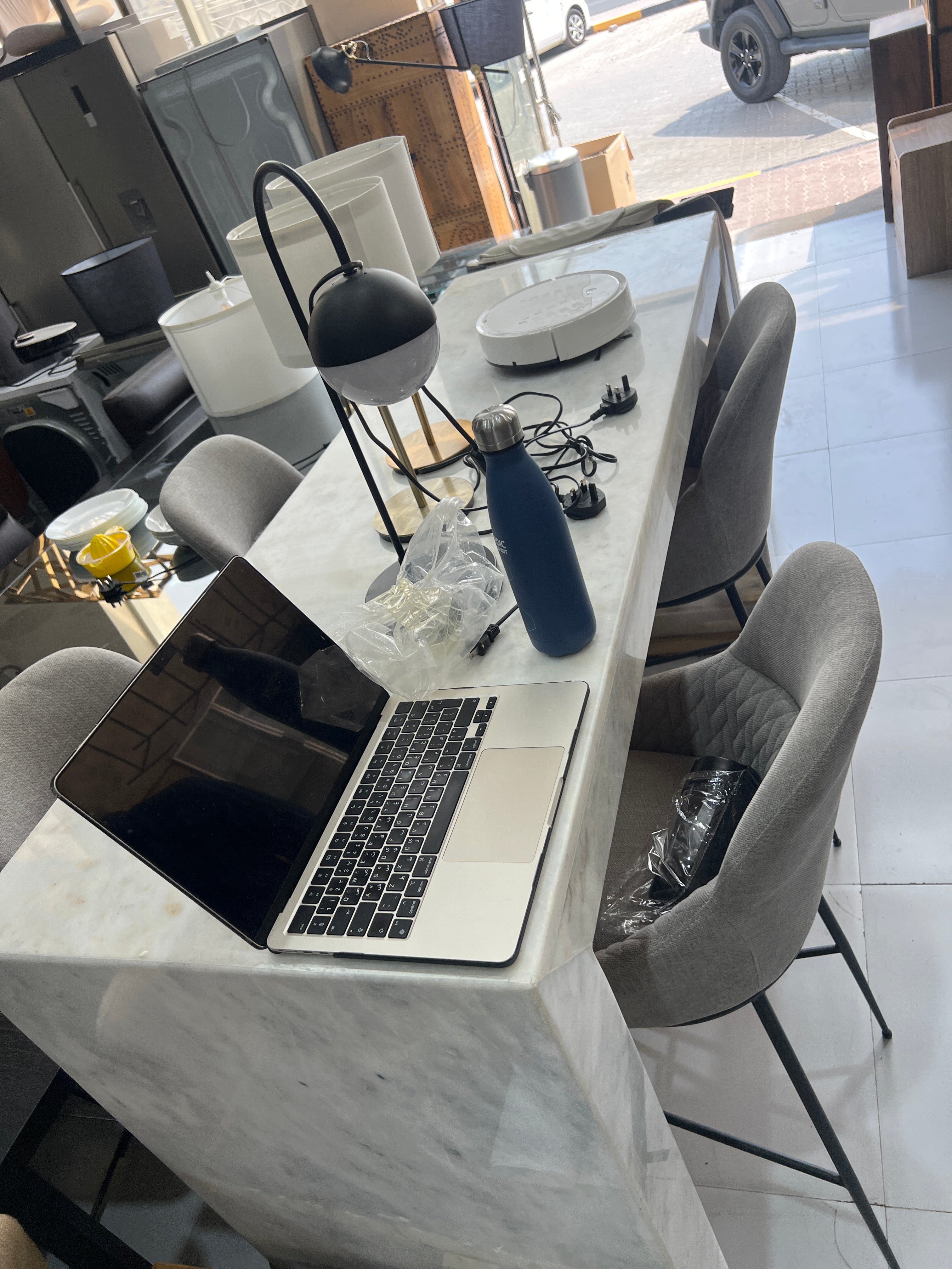 Other Marble Bar Table with 4 Chairs