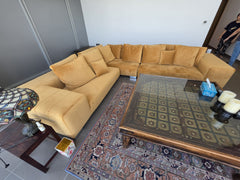 Yellow Corner Sectional Sofa