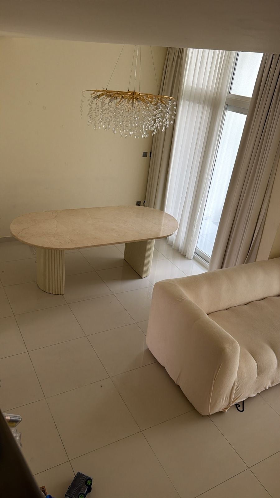 Al Huzaifa Furniture Marble 8-Seater Dining Set (Al Huzaifa Furniture)