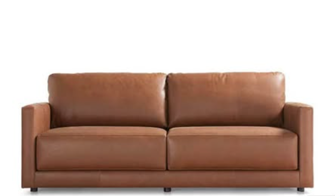 Leather 3-Seater Sofa