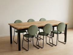 IKEA 6-Seater Wooden Dining Table Set - Used