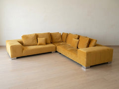 Yellow Corner Sectional Sofa