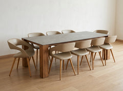 Italian Dining Table and 8 Chairs - Like New