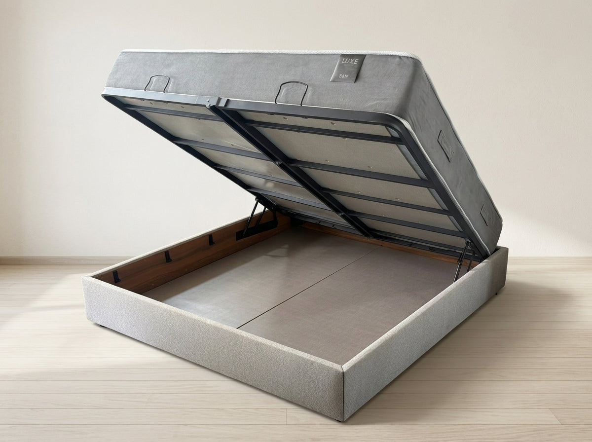 Pan Home Bed Frame and Mattress