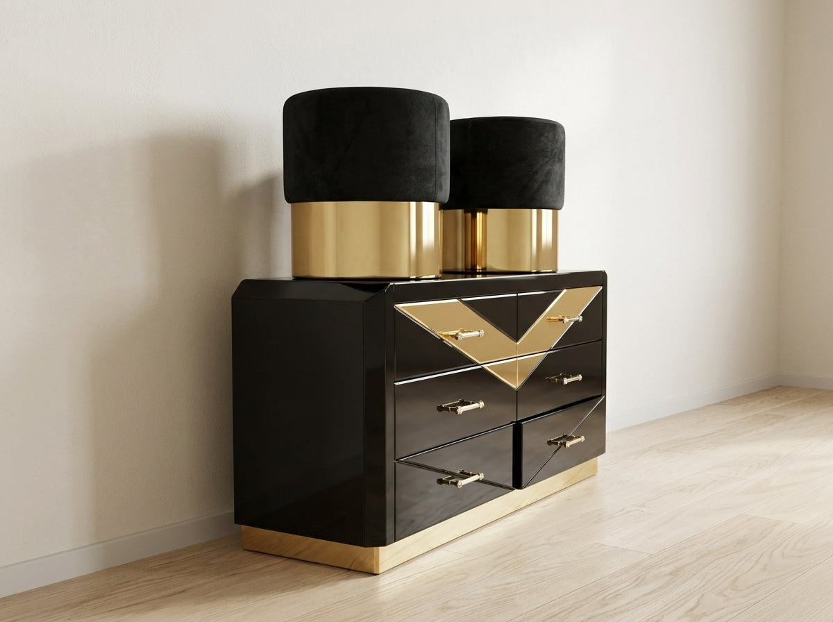 Home Centre Bed Set and Chest of Drawers